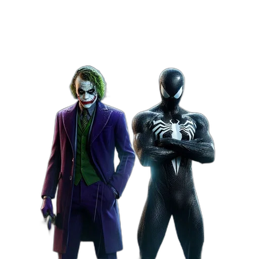 mask, concept art, comic book art, 3d render transparent PNG cut-out