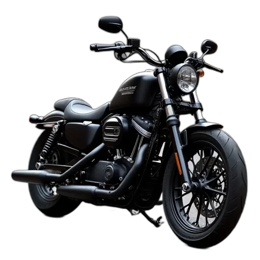 photorealistic, 3d render, 2020, harley transparent PNG cut-out