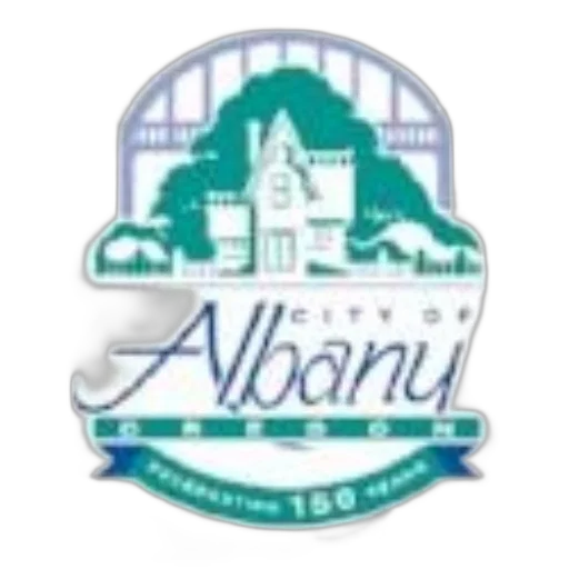 city, albany, logo, features transparent PNG cut-out