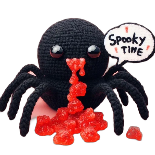 creature, 3d render, pixel art, black transparent PNG cut-out