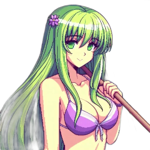 staff, weapon, sword, pixel art transparent PNG cut-out
