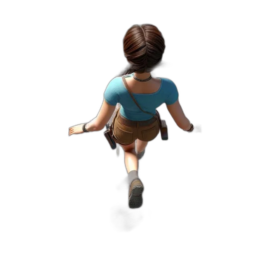 dress, shoes, 3d render, concept art transparent PNG cut-out