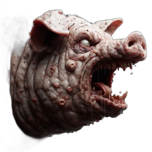 creature, mask, animal, face transparent PNG cut-out