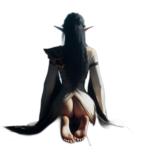 dragon, creature, mask, staff transparent PNG cut-out