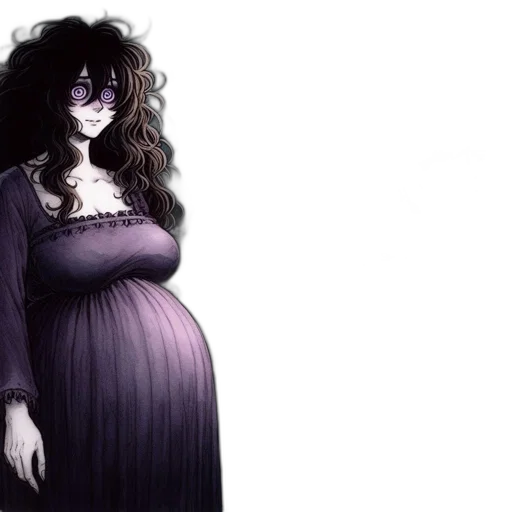 dress, concept art, fantasy art, anime transparent PNG cut-out
