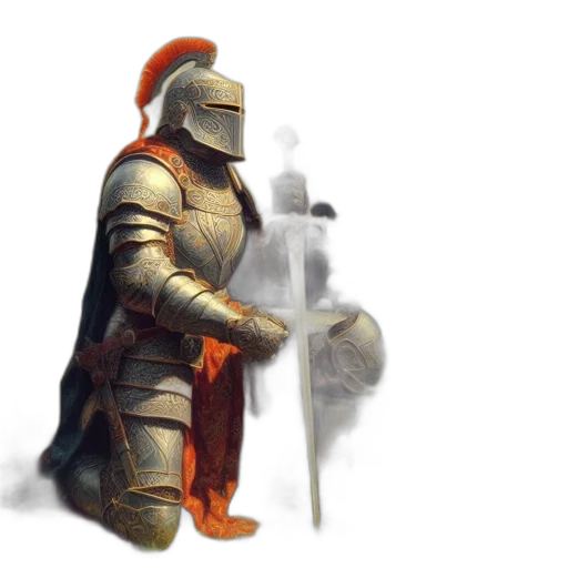 sword, weapon, robot, staff transparent PNG cut-out