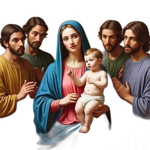 photorealistic, oil painting, concept art, second transparent PNG cut-out