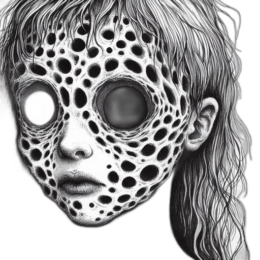 mask, face, creature, concept art transparent PNG cut-out