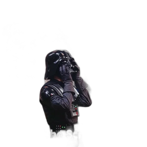 weapon, mask, staff, jacket transparent PNG cut-out