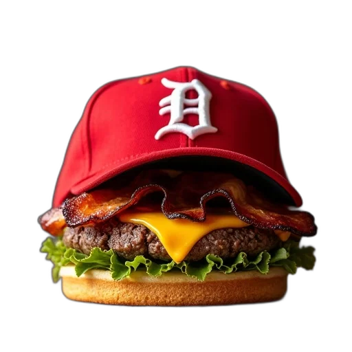 food, hat, animal, photorealistic transparent PNG cut-out