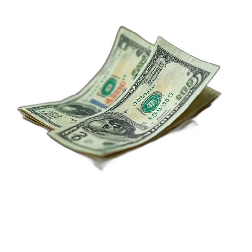 weapon, 3d render, money, hack transparent PNG cut-out