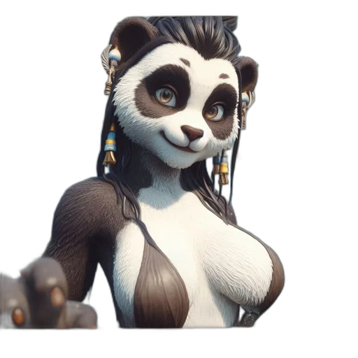 animal, concept art, 3d render, fantasy art transparent PNG cut-out