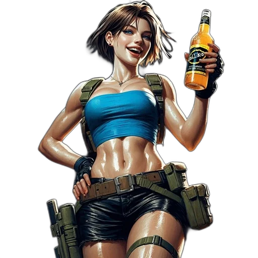 weapon, cyberpunk, comic book art, concept art transparent PNG cut-out