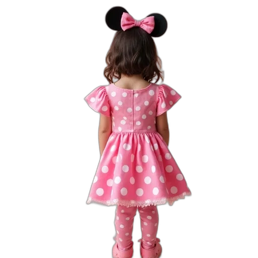 dress, shoes, girl, wearing transparent PNG cut-out