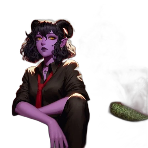 staff, creature, concept art, fantasy art transparent PNG cut-out