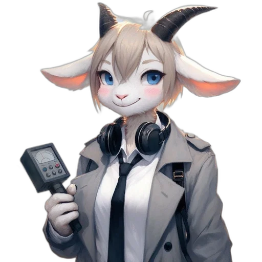 staff, jacket, animal, robot transparent PNG cut-out