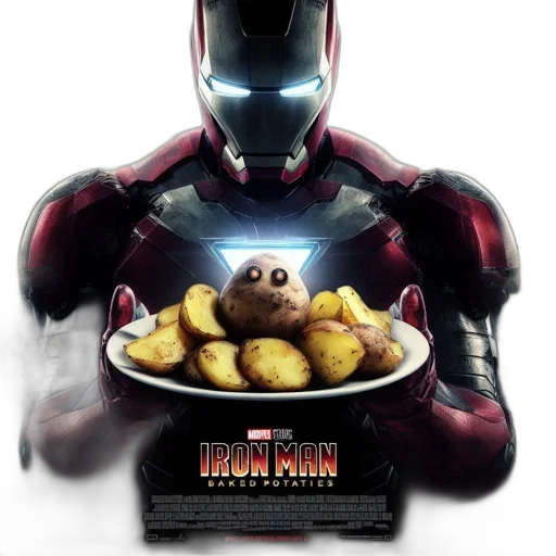 food, robot, concept art, comic book art transparent PNG cut-out