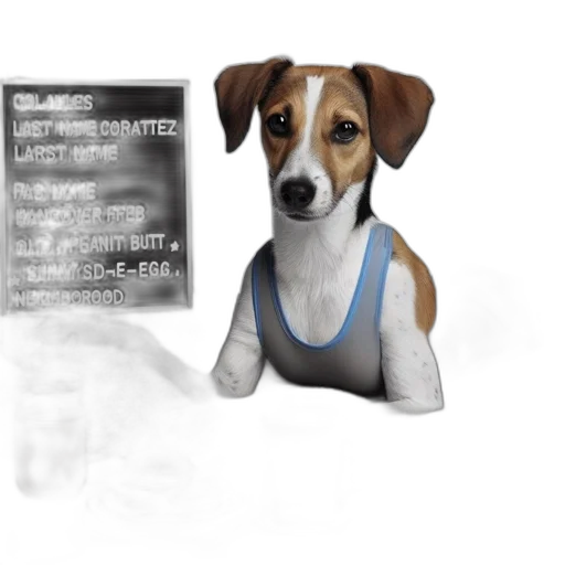 staff, animal, photorealistic, 3d render transparent PNG cut-out