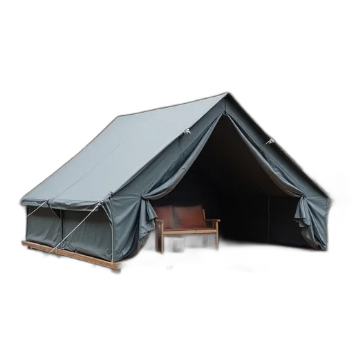 umbrella, 3d render, gray, basecamp transparent PNG cut-out