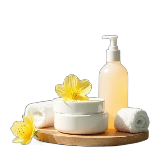 aromatics, bath, lotion transparent PNG cut-out