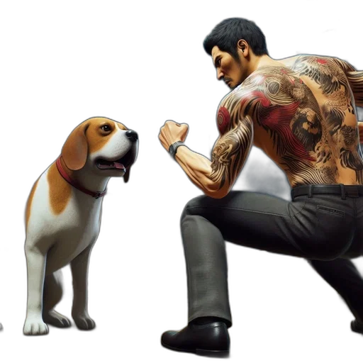 animal, concept art, photorealistic, comic book art transparent PNG cut-out