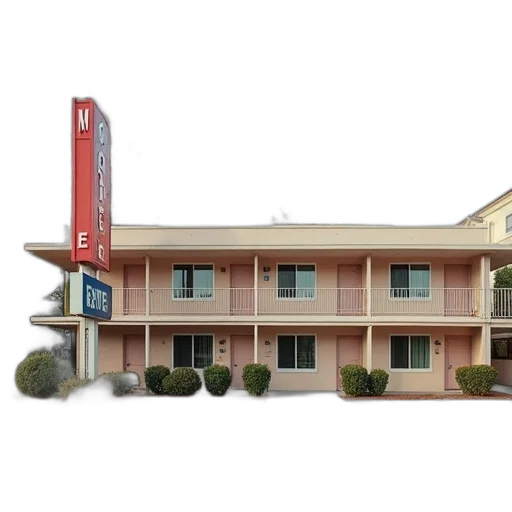 building, 3d render, photorealistic, concept art transparent PNG cut-out