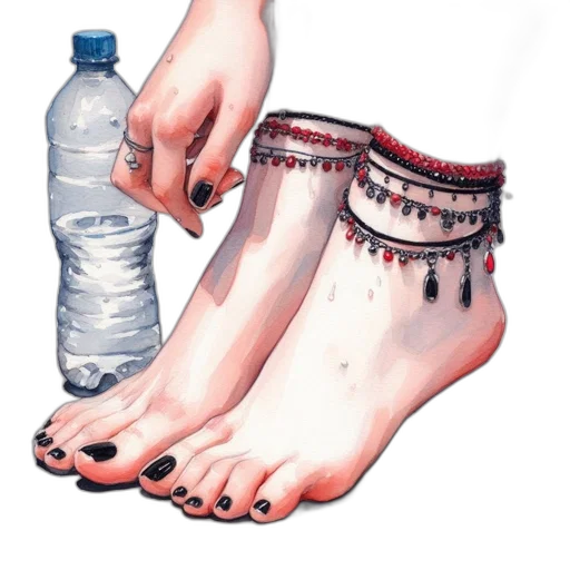 bottle, shoes, jewelry, food transparent PNG cut-out