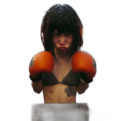face, jacket, robot, weapon transparent PNG cut-out