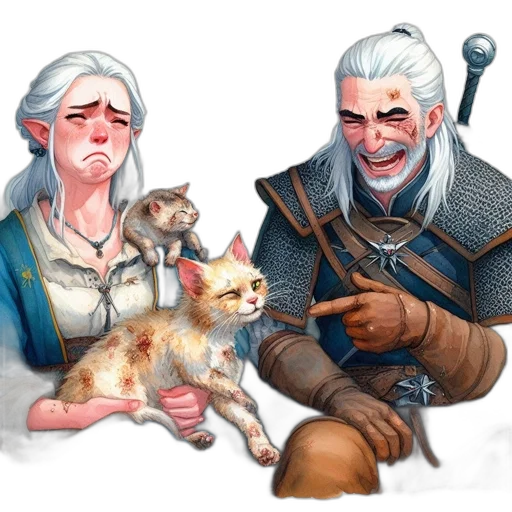 staff, fantasy art, concept art, watercolor transparent PNG cut-out