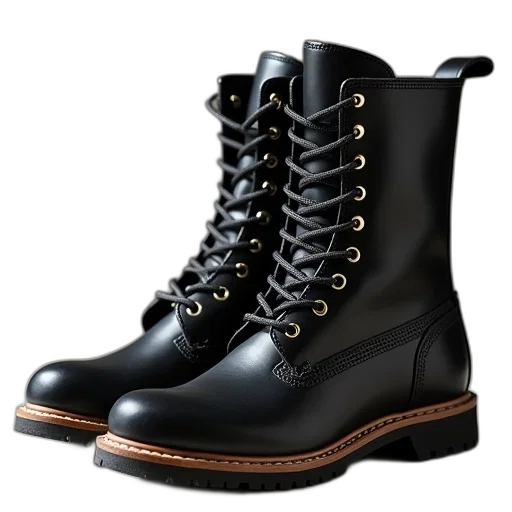 shoes, photorealistic, 3d render, timberboots transparent PNG cut-out