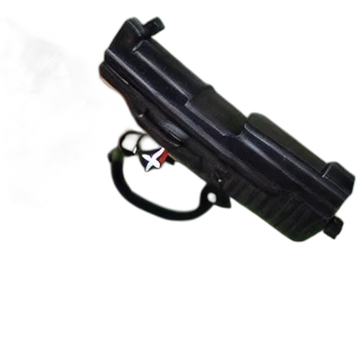 weapon, staff, umbrella, 3d render transparent PNG cut-out