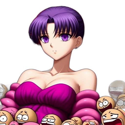 anime, pixel art, cartoon, concept art transparent PNG cut-out