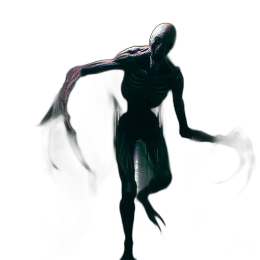 creature, mask, robot, staff transparent PNG cut-out