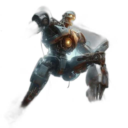 robot, weapon, sword, staff transparent PNG cut-out