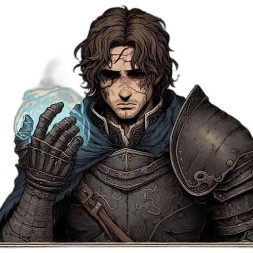 face, sword, mask, staff transparent PNG cut-out