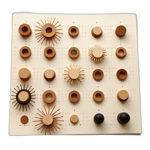 jewelry, furniture, earth tones, organized transparent PNG cut-out