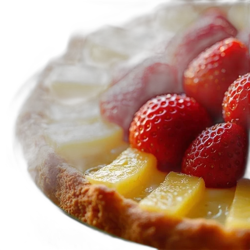 food, crown, photorealistic, close-up transparent PNG cut-out