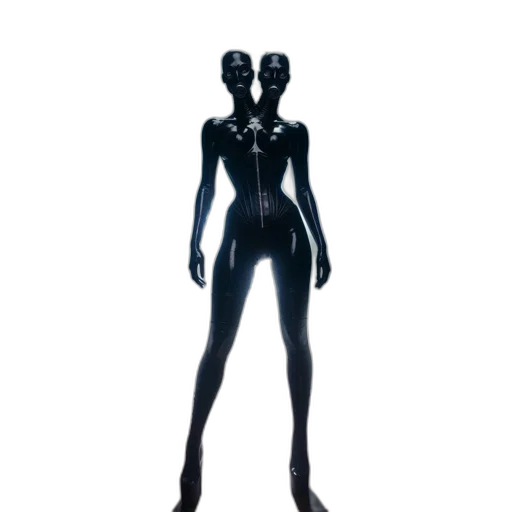 mask, robot, dress, creature transparent PNG cut-out