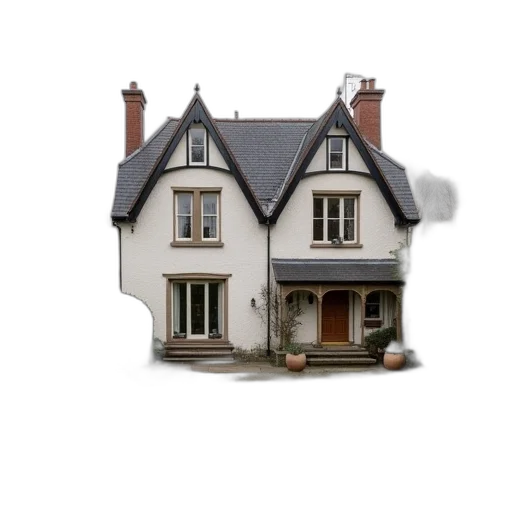 building, furniture, crown, 3d render transparent PNG cut-out