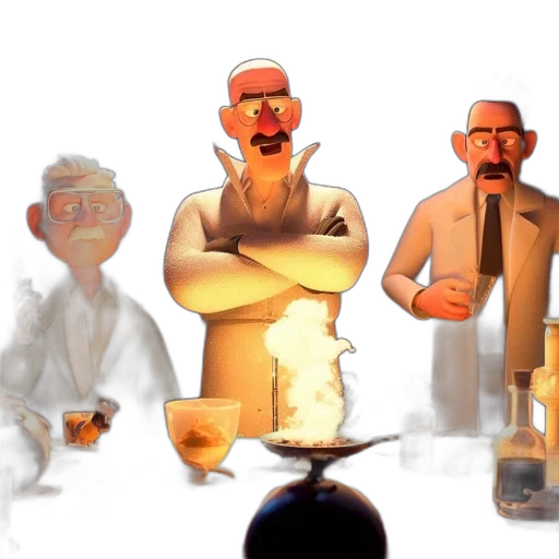 staff, concept art, 3d render, cartoon transparent PNG cut-out