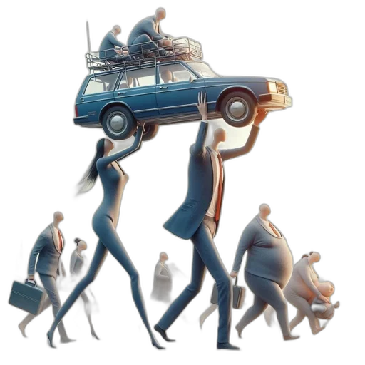 car, robot, weapon, concept art transparent PNG cut-out