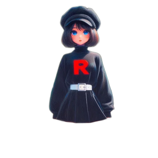 dress, jacket, robot, hat transparent PNG cut-out
