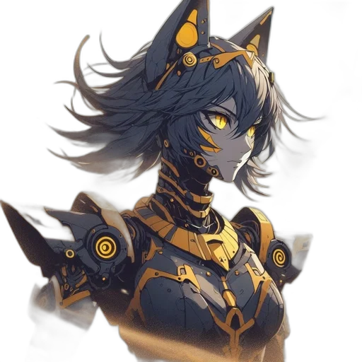 crown, mask, staff, robot transparent PNG cut-out