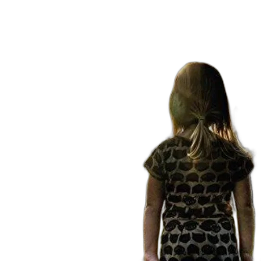dress, hair, creature, face transparent PNG cut-out