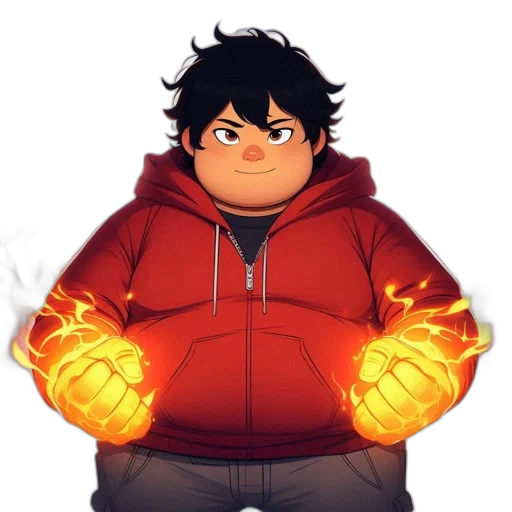 jacket, weapon, staff, dragon transparent PNG cut-out