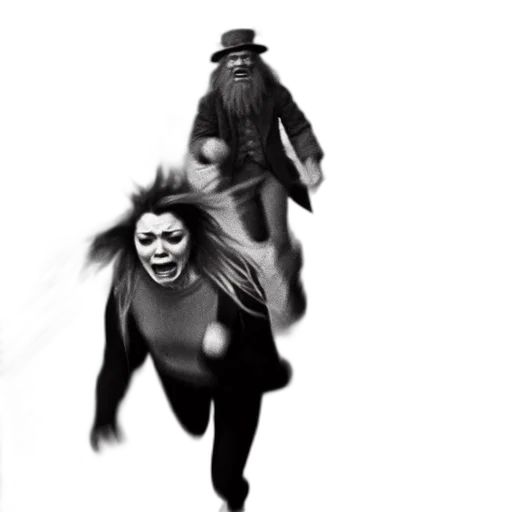 mask, creature, hair, concept art transparent PNG cut-out