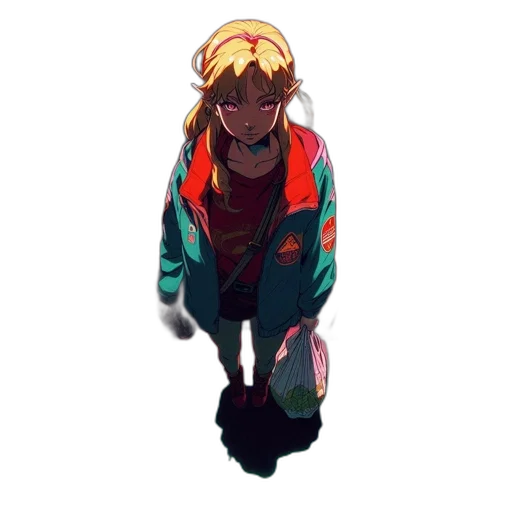 jacket, staff, face, dress transparent PNG cut-out