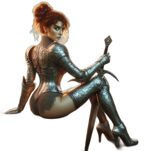 staff, robot, weapon, sword transparent PNG cut-out