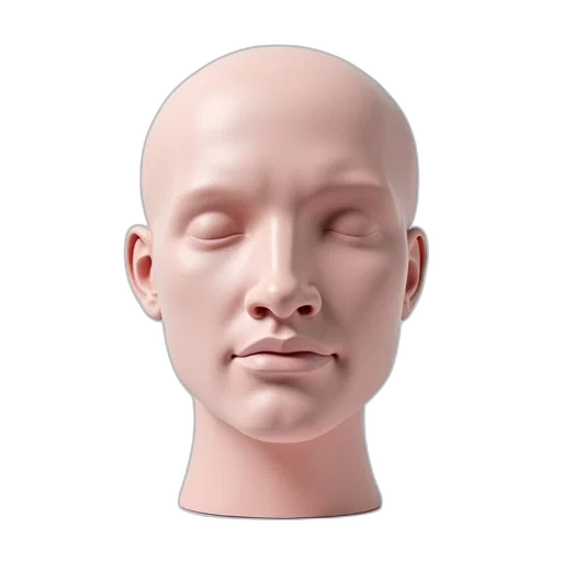 face, mask, hair, crown transparent PNG cut-out