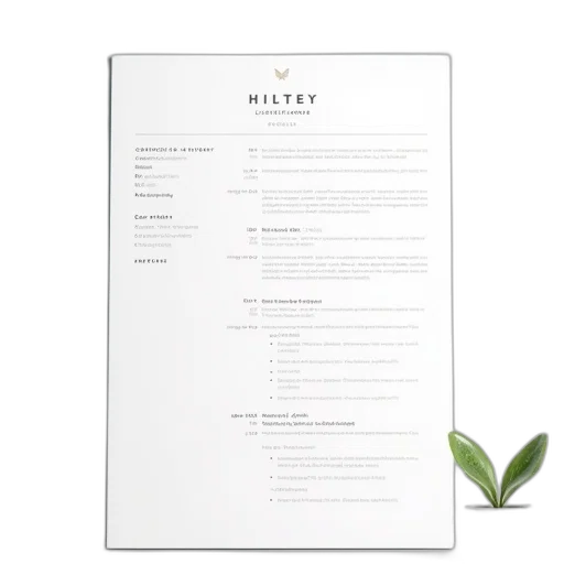 sample, resume, template, hoteliers transparent PNG cut-out